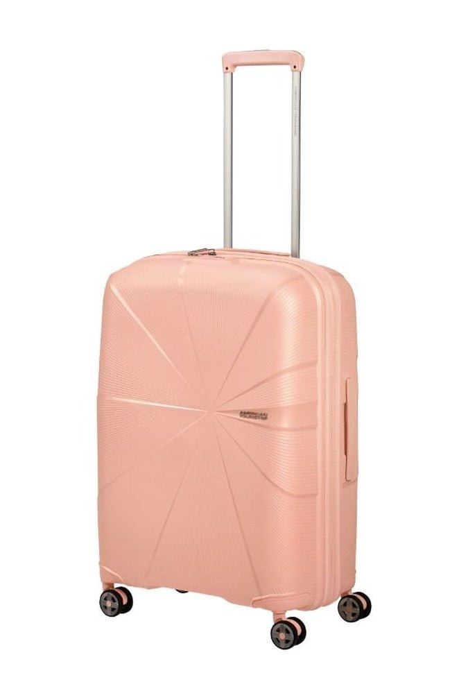 American Tourister StarVibe Medium SpinnerLuggageMetallic Peach