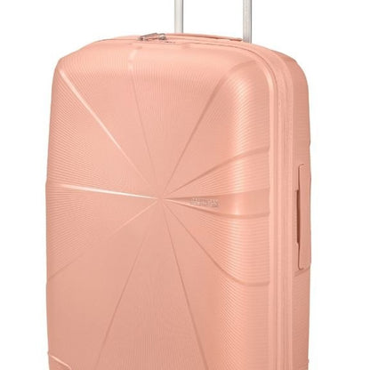 American Tourister StarVibe Medium SpinnerLuggageMetallic Peach