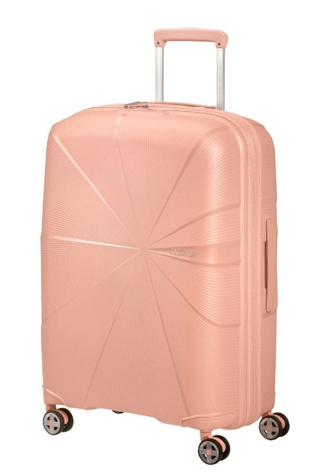 American Tourister StarVibe Medium SpinnerLuggageMetallic Peach