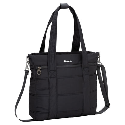 Bench Georgia Satchel by Bench with dual handles, front zip pocket, and detachable shoulder strap.