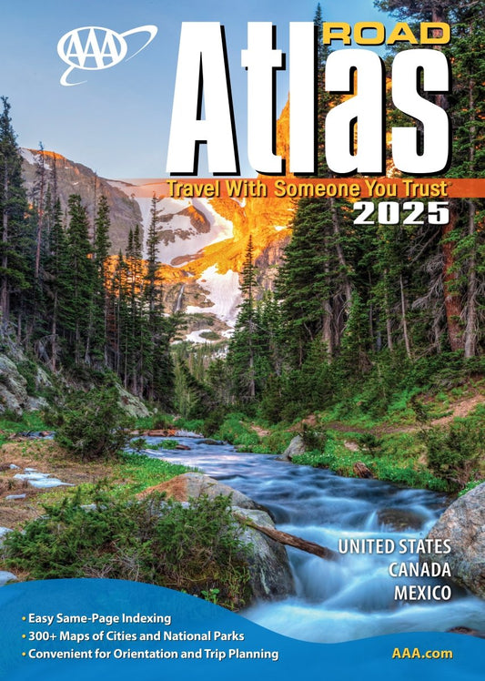 Product Image – 2025 AAA Road Atlas