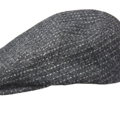 Crown Cap Harris Tweed Flat Cap IvyHatsMedium