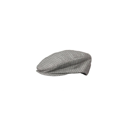 Crown Cap Wool-Blend Flat Cap Ivy Grey Hounds