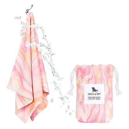 Dock & Bay Cooling TowelPeach Melba