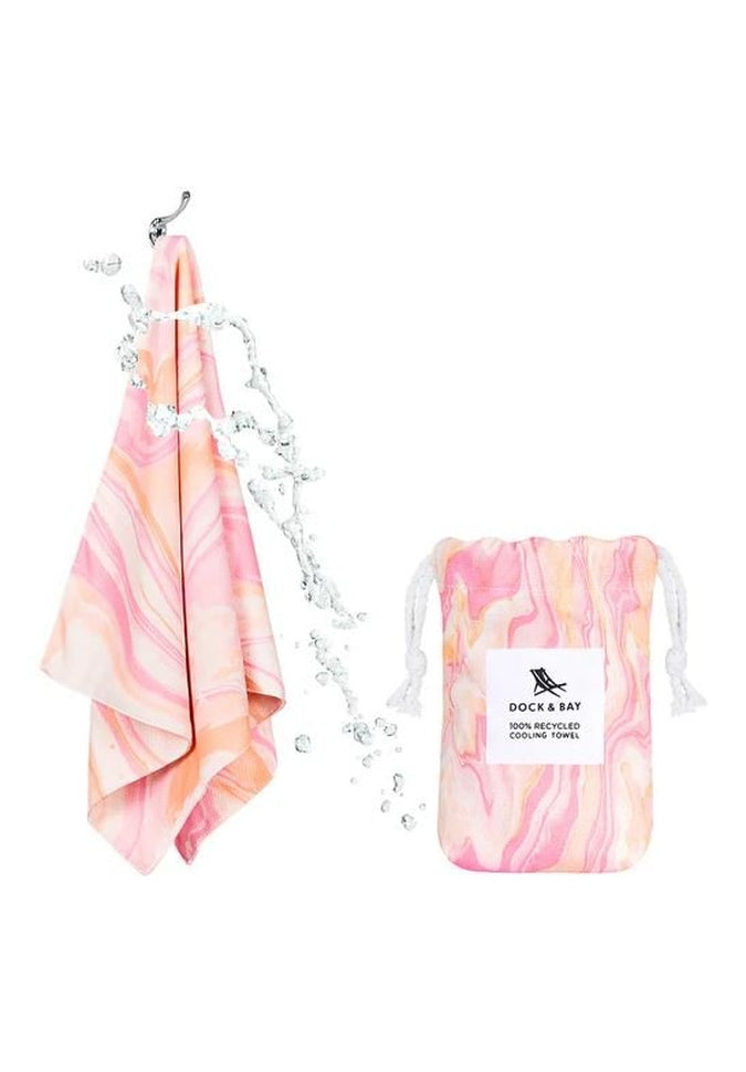 Dock & Bay Cooling TowelPeach Melba