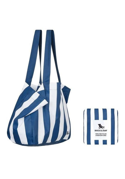 Dock & Bay Foldaway Tote BagWhitsunday Blue