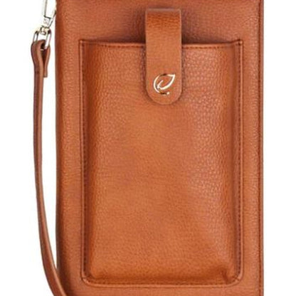Espe Cora RFID iSmart CrossbodyCrossbody BagTan