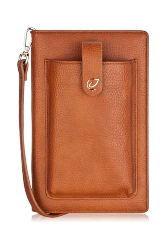 Espe Cora RFID iSmart CrossbodyCrossbody BagTan