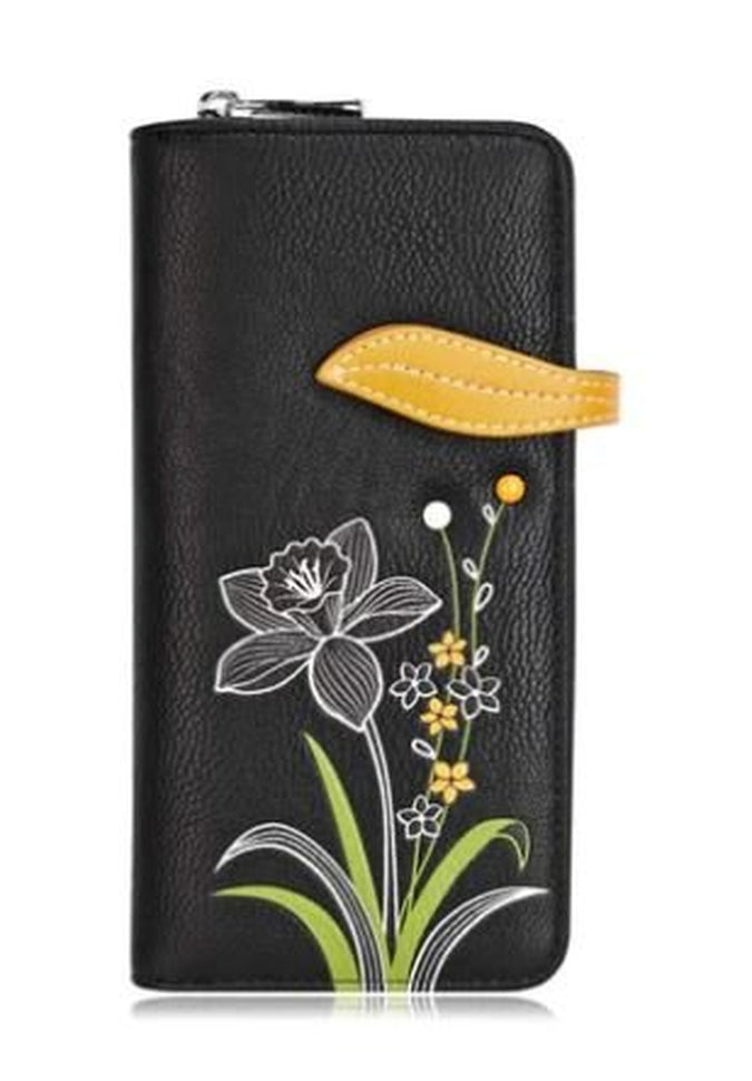 Espe Daffodil RFID Clutch WalletWalletBlack