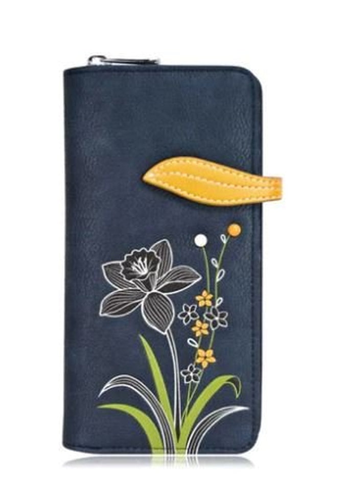 Espe Daffodil RFID Clutch WalletWalletBlue