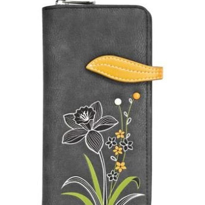 Espe Daffodil RFID Clutch WalletWalletGrey