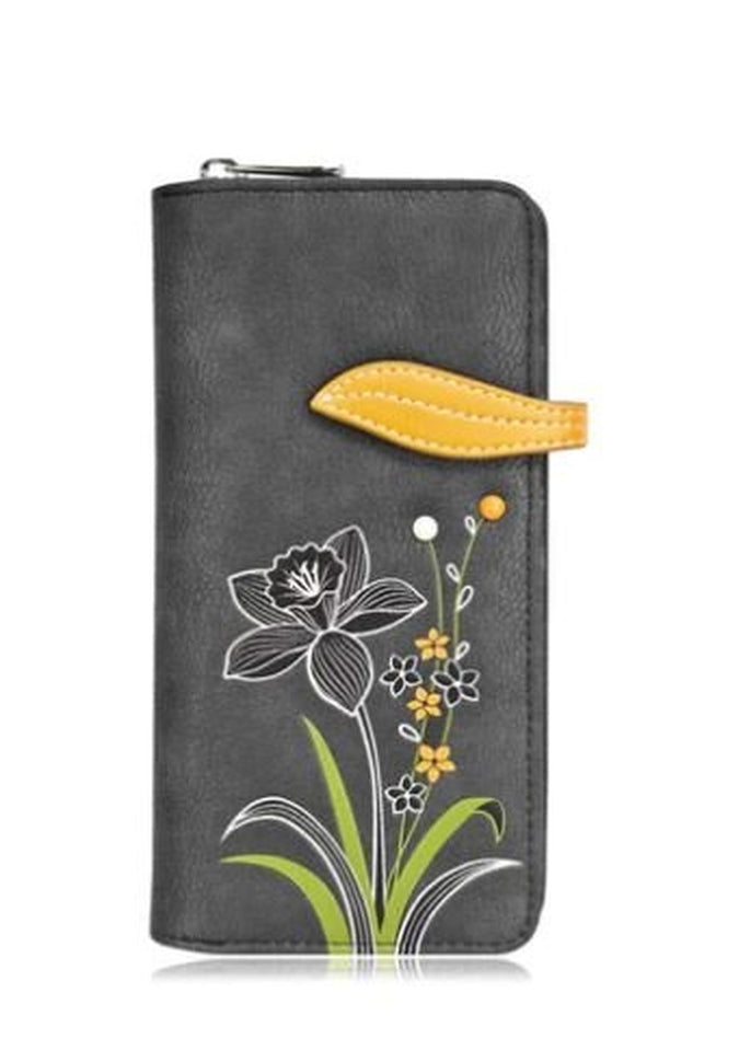 Espe Daffodil RFID Clutch WalletWalletGrey