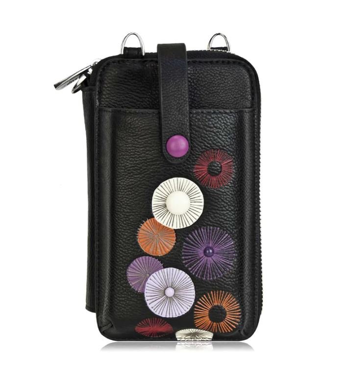 Espe Floret Smartphone PouchCrossbodyBlack