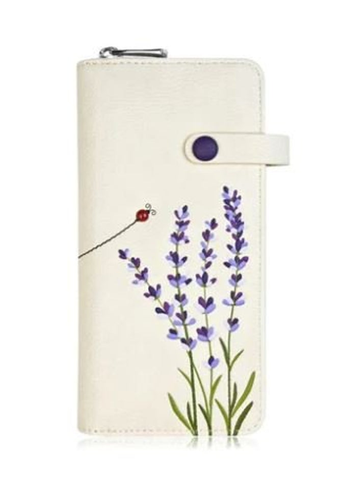 Espe Lavender RFID Clutch WalletWalletBeige