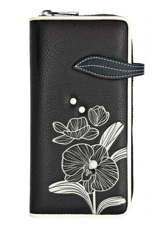 Product Image – Espe Orchid Clutch WalletwalletBlack