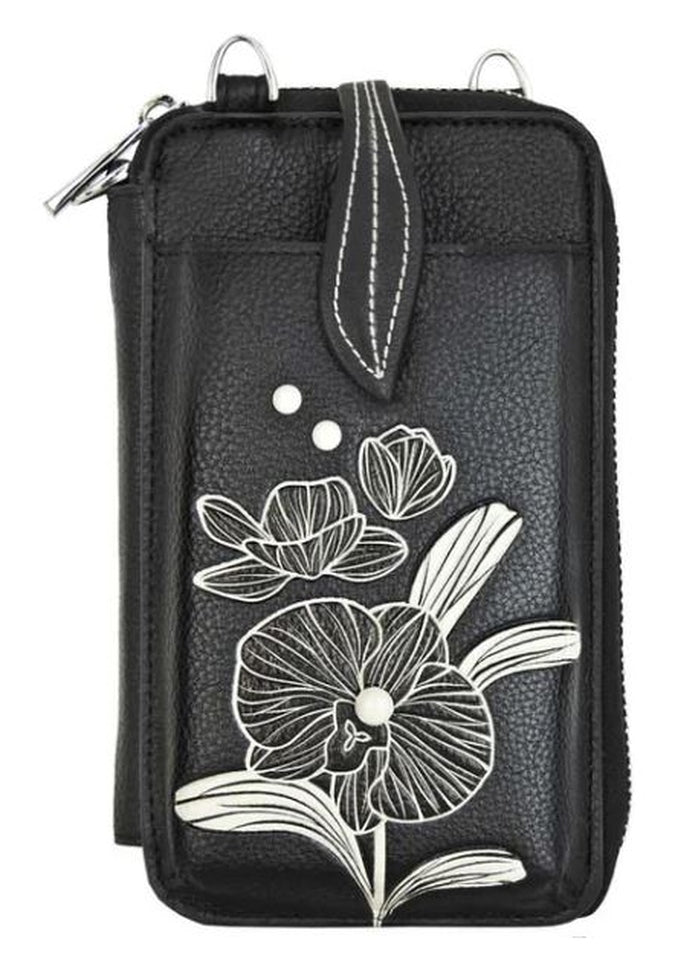 Espe Orchid Smartphone PouchBagBlack