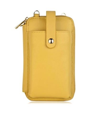 Espe Pastel RFID Smartphone Pouch - ClearanceCrossbodyYellow