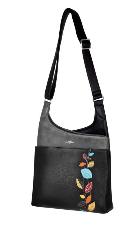 Espe Petal Messenger BagMessenger BagsBlack