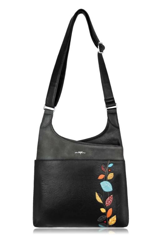 Espe Petal Messenger BagMessenger BagsBlack