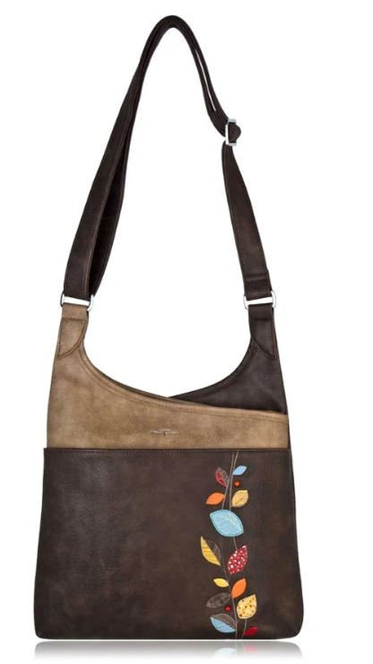 Espe Petal Messenger BagMessenger BagsBrown