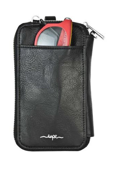 Espe Petal Smartphone PouchCrossbodyBlack