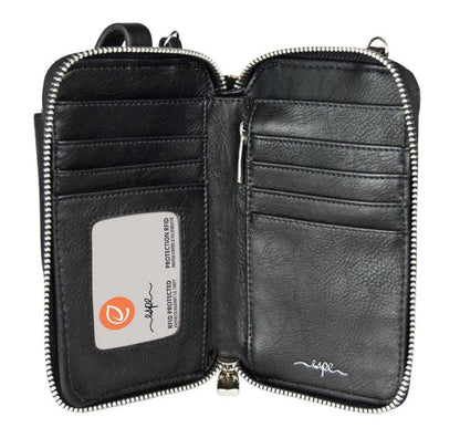 Espe Sunny RFID Smartphone PouchCrossbody BagBlack