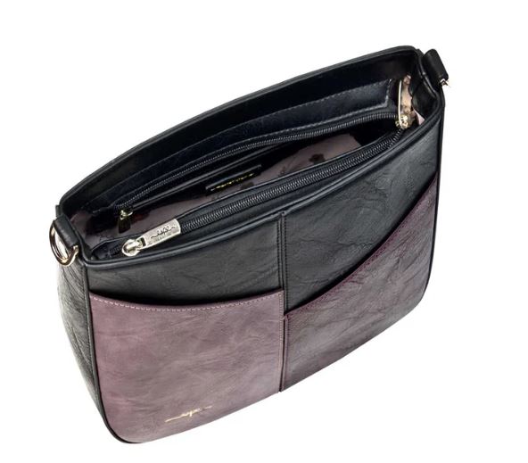 Espe Trinity Crossbody BagCrossbodyPurple