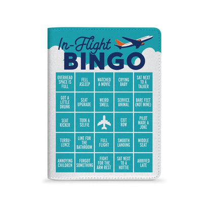 Fred - Wander Ware Passport Holder - 3 styles availablePassport CaseIn - Flight Bingo