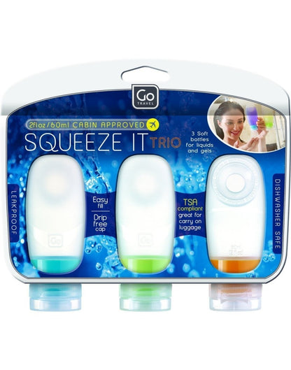 Go Travel Squeeze It Trio Cabin Bottles