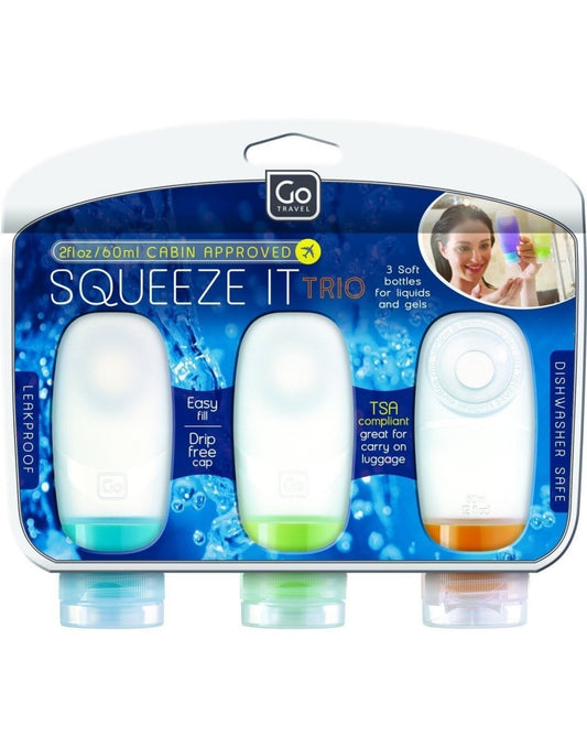 Product Image – Go Travel Squeeze It Trio Cabin Bottles