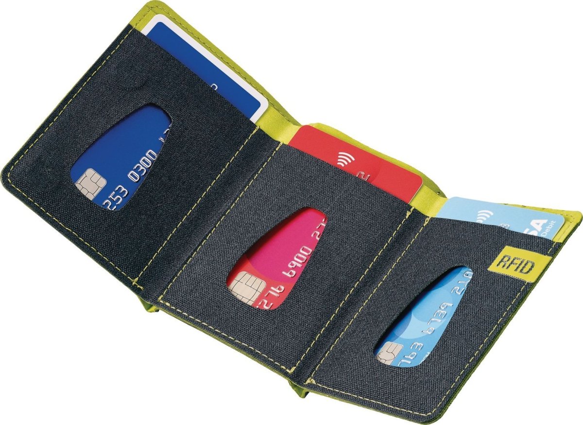 Go Travel The Micro Wallet RFIDPetrol Blue