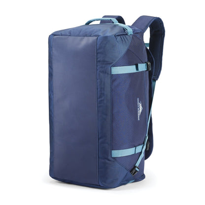 High Sierra Fairlead Collection Convertible DuffleDuffel BagsTrue Navy - Graphite Blue