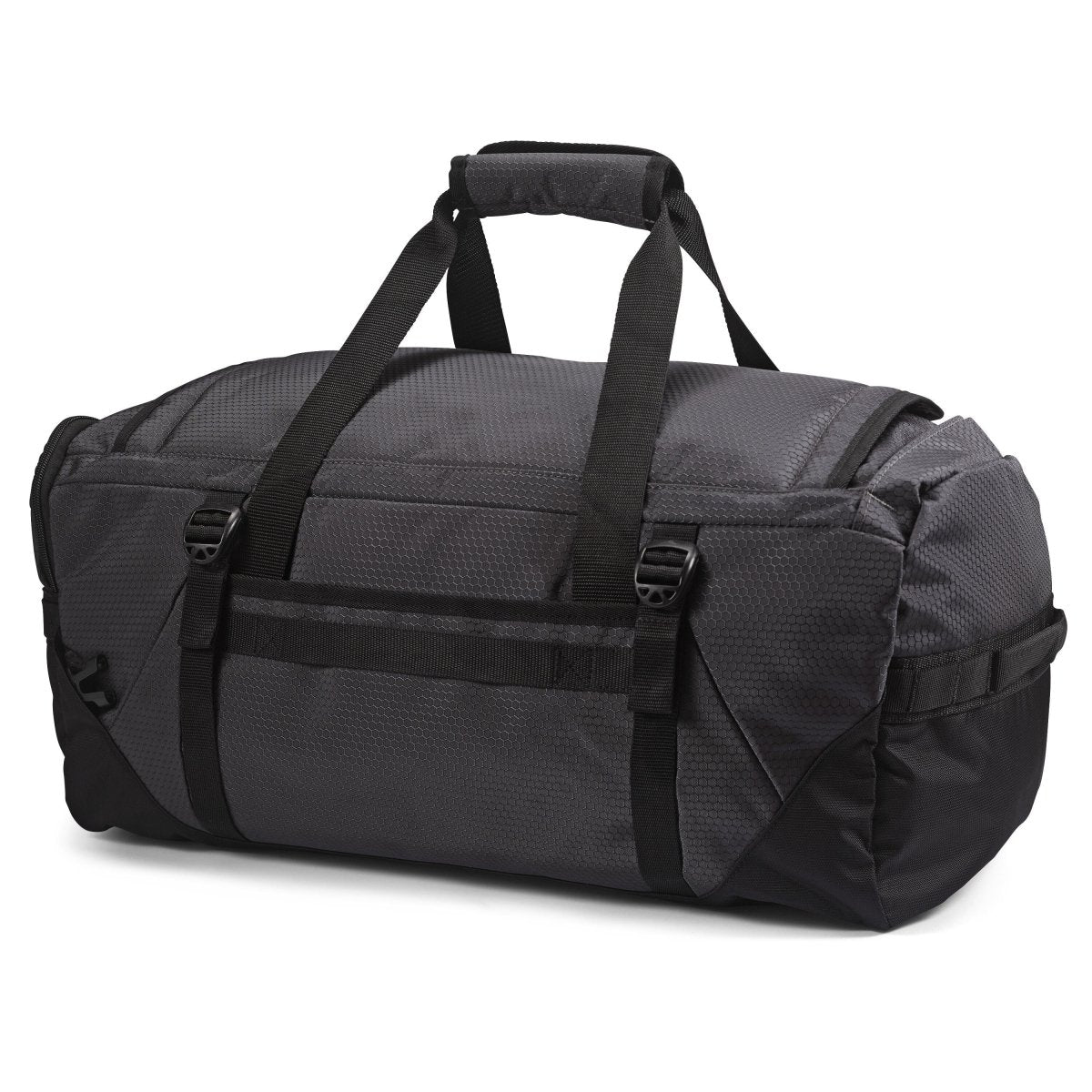 High Sierra Fairlead Collection Convertible DuffleDuffel BagsTrue Navy - Graphite Blue