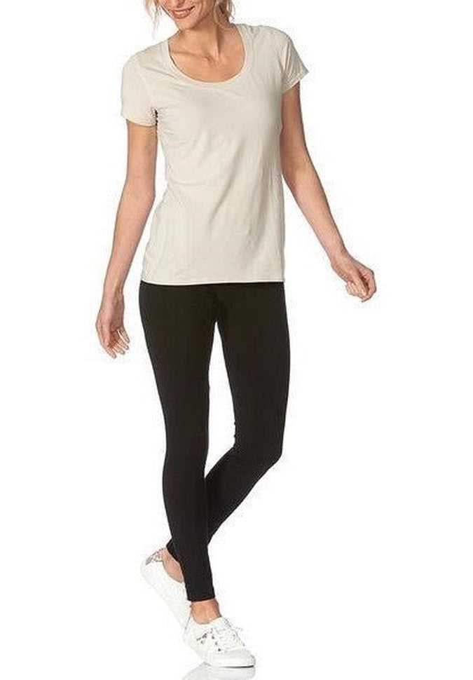 HUE Ultra Skimmer Leggings with Wide Waistband - SMALL ONLYLeggingsSmall