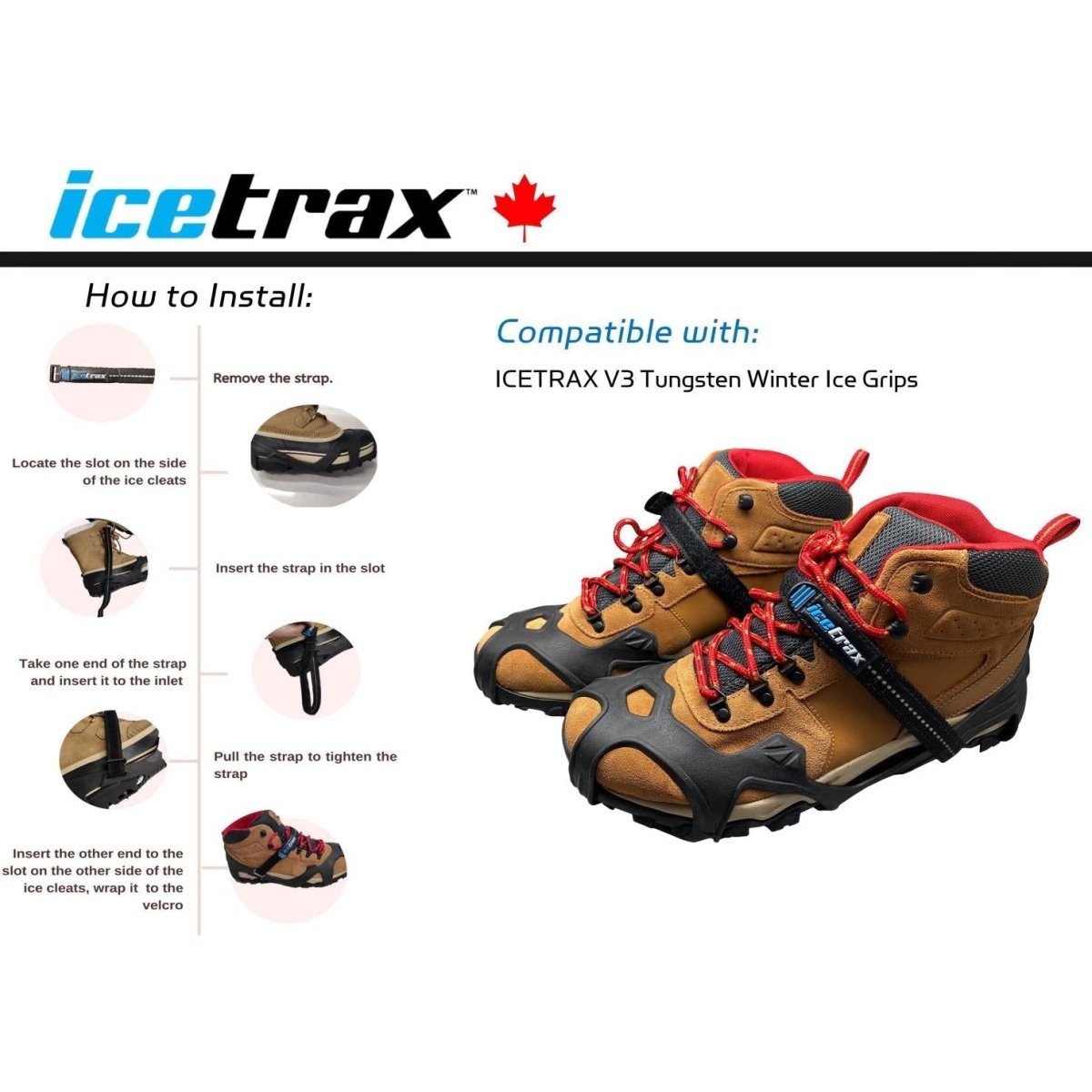 Icetrax Velcro StrapsIceTraxS/M