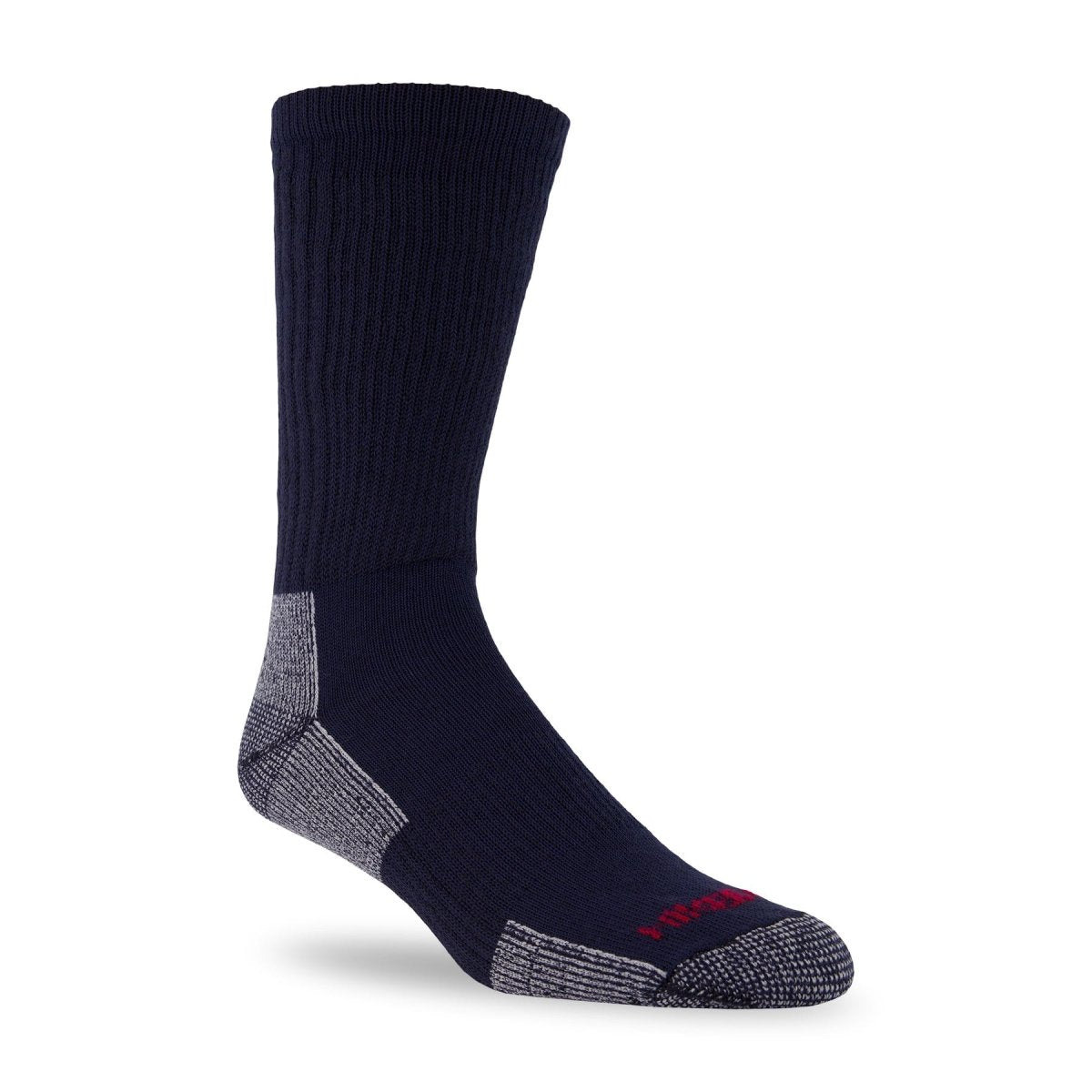 J.B. Field's - "Hiker GX" 74% Merino Wool Crew SockSocksSolid NavyMedium