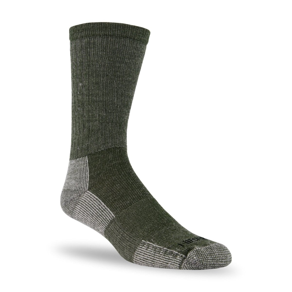 J.B. Field's - "Hiker GX" 74% Merino Wool Crew SockSocksOliveMedium