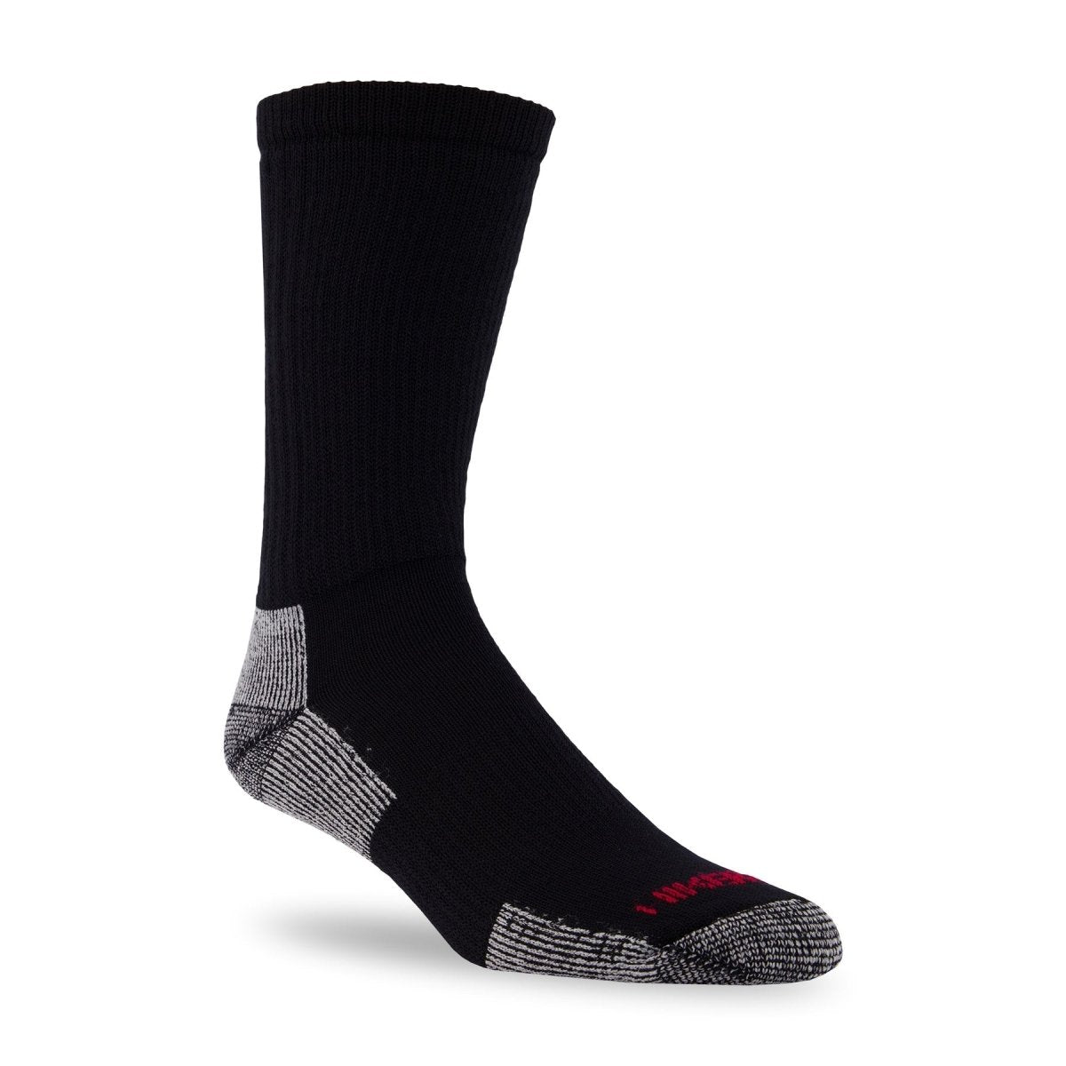 J.B. Field's - "Hiker GX" 74% Merino Wool Crew SockSocksSolid BlackMedium