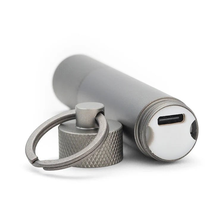 Kikkerland Rechargeable Mini Flashlight