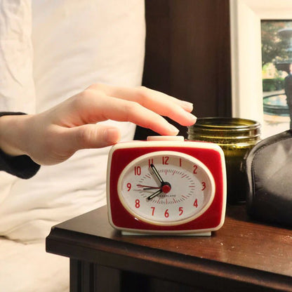 Kikkerland Red Classic Alarm Clock