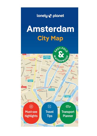 Lonely Planet Maps - New EditionsMapAmsterdam