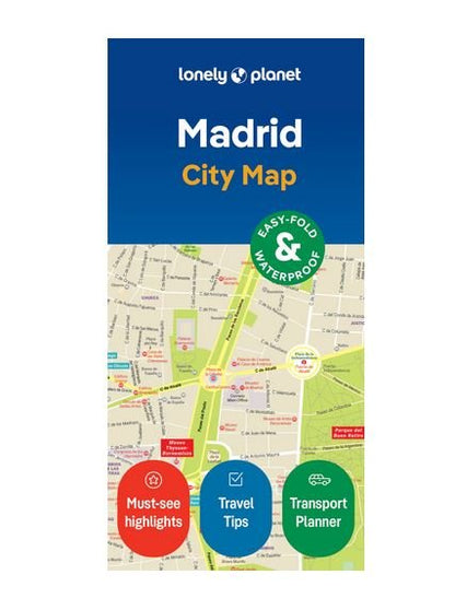 Lonely Planet Maps - New EditionsMapMadrid