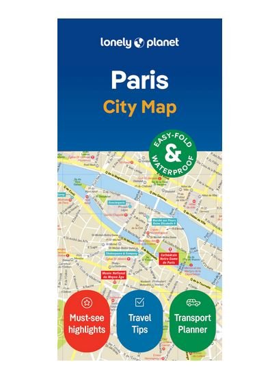 Lonely Planet Maps - New EditionsMapParis