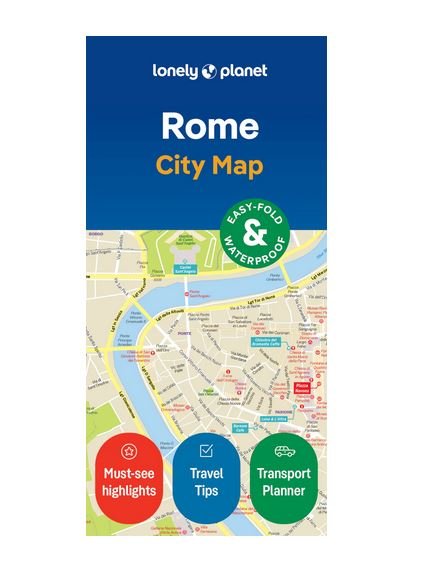 Lonely Planet Maps - New EditionsMapRome