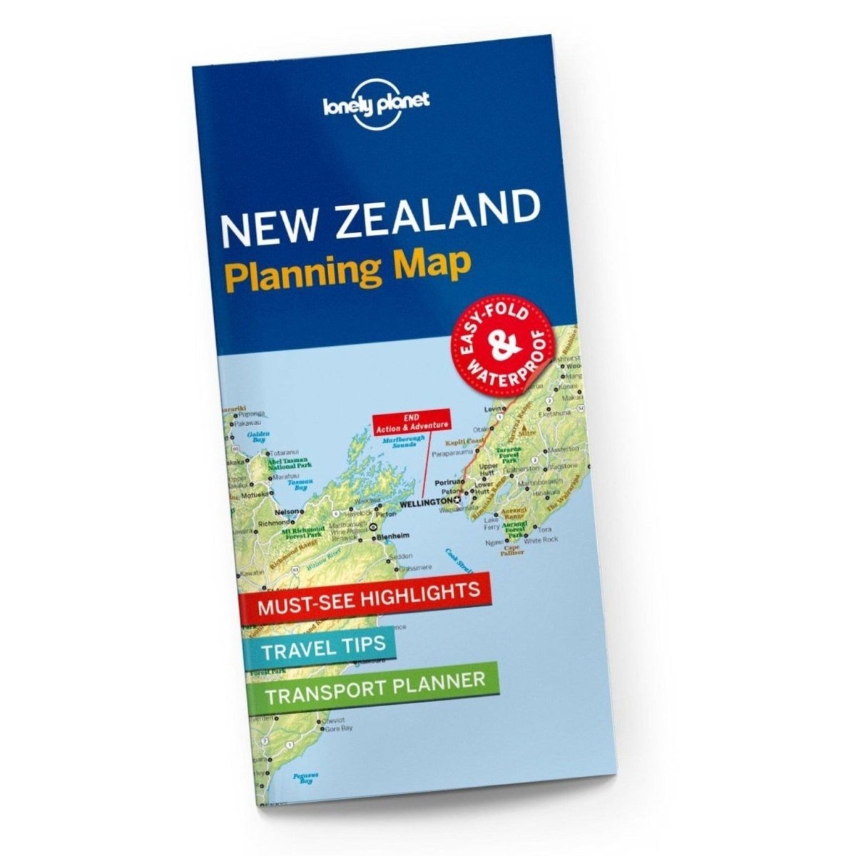 Lonely Planet MapsMapNew Zealand