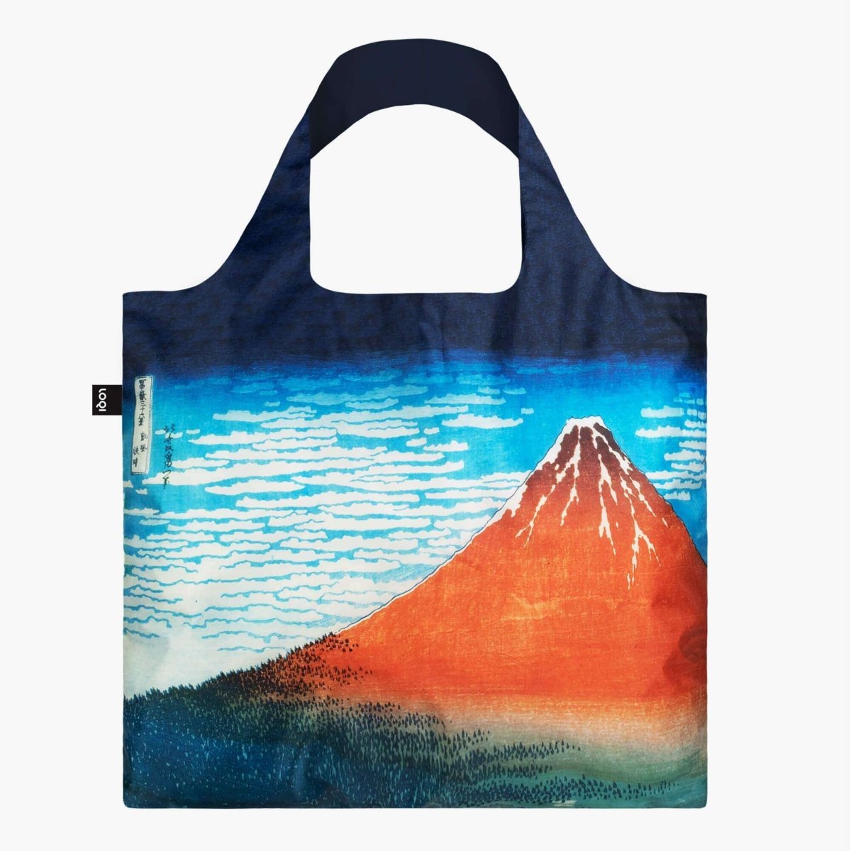 LOQI Reusable Tote - 13 Prints - ClearanceTote BagRed Fuji