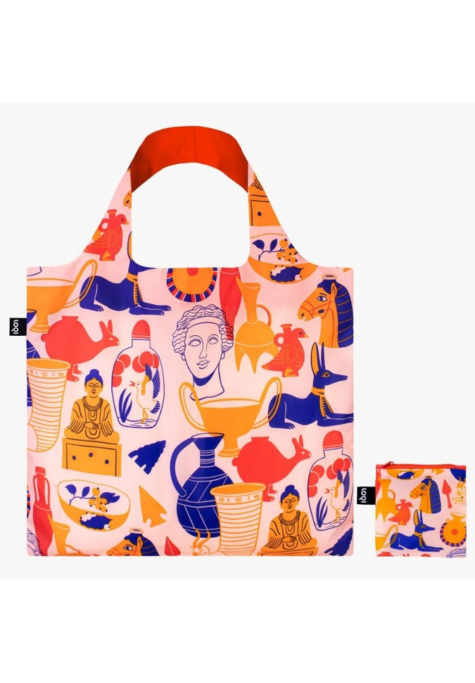 LOQI Reusable Tote - 26 PrintsTote BagAncient Artefacts