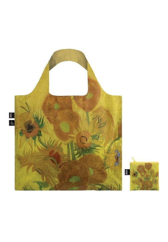 LOQI Reusable Tote - 26 PrintsTote BagVincent Van Gogh Sunflower