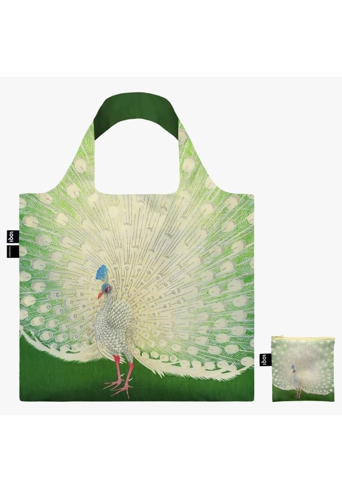 LOQI Reusable Tote - 26 PrintsTote BagPeacock