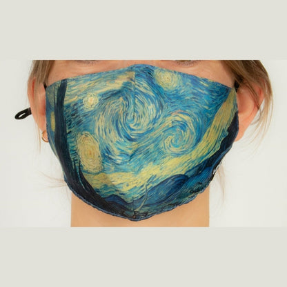 Non Medical Loqi Museum Print Face Masks - ONLINE ONLYPPEStarry Night Mask